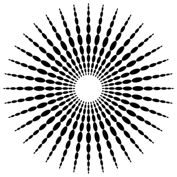 Dairesel soyut öğe.  