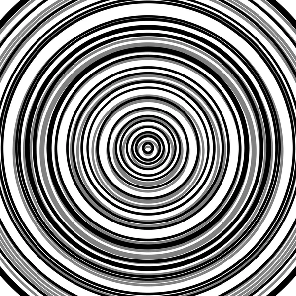 Kruhové vlnění vzorek, soustředné kruhy — Stockový vektor