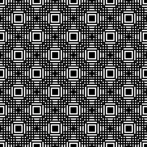幾何学的な反復可能なグリッド、メッシュ パターン — ストックベクタ