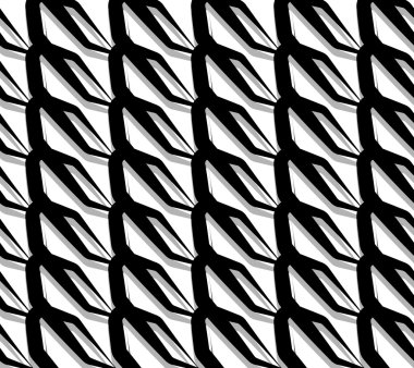 Kılavuz, kafes çizgileri titreşim ile. 