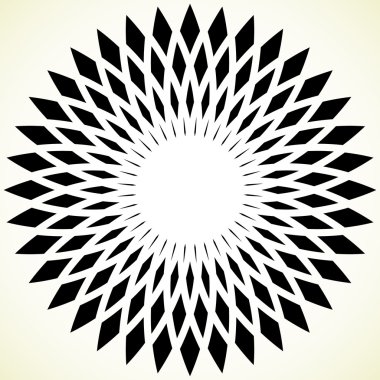 Geometrik daire öğesi 