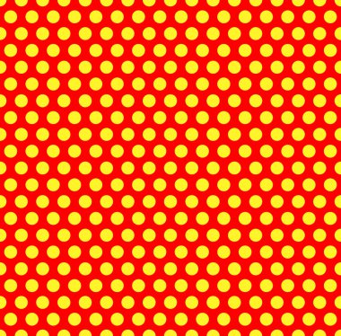 Noktalı popart soyut desen. 