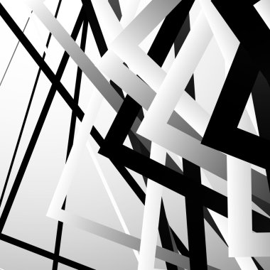 soyut kaotik kareler geometrik öğesi. 