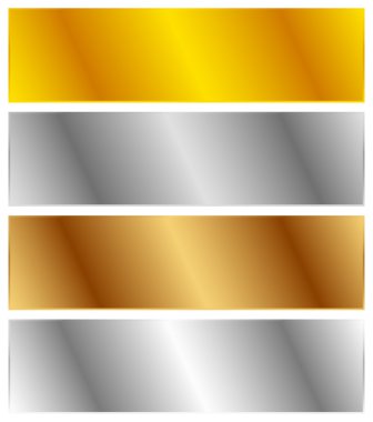 Altın, gümüş, bronz ve platin afiş 