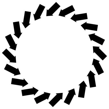 Konsantrik ok simgesi 