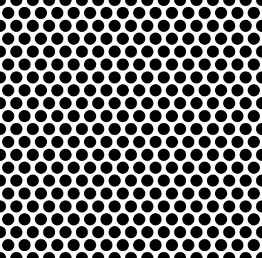 Grating pattern with grid circles clipart