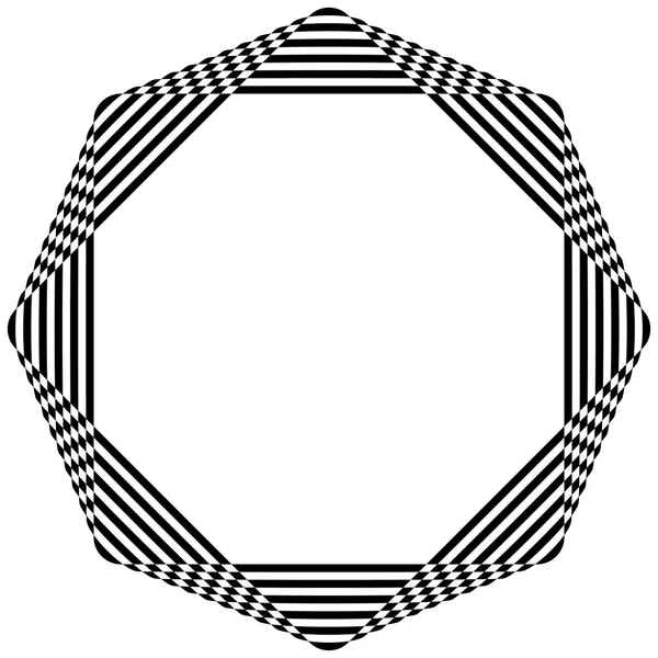 抽象的なストライプ幾何学的要素 — ストックベクタ