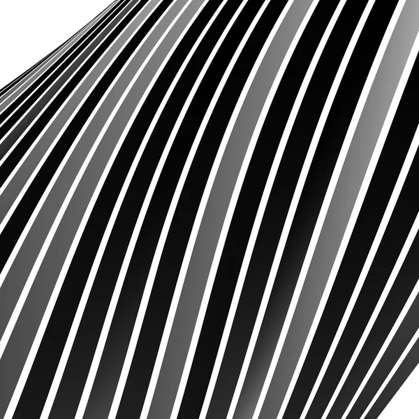 Distorsion, lignes déformées motif géométrique . — Image vectorielle