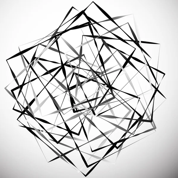 Geometrisch abstracte onregelmatige pleinen achtergrond — Stockvector