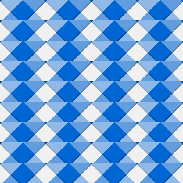 Mosaik, Gitterquadrate geometrischer Hintergrund — Stockvektor
