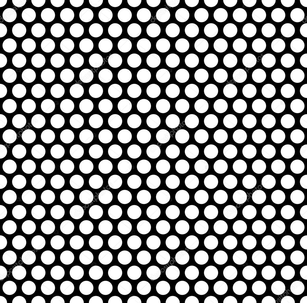 Grating pattern with grid circles