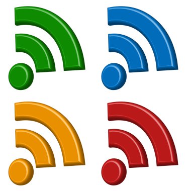 Kablosuz bağlantı, wifi internet simgeler