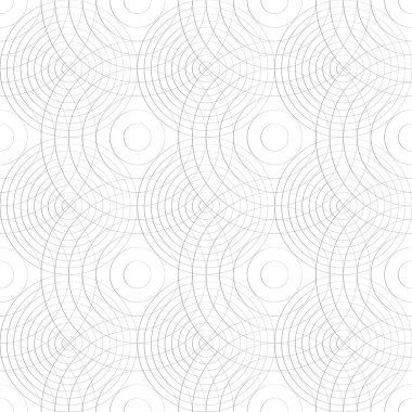 Cellular pattern with circles clipart