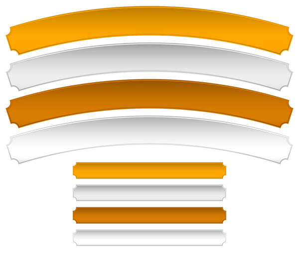 золотые, серебряные, бронзовые металлические баннеры
.  