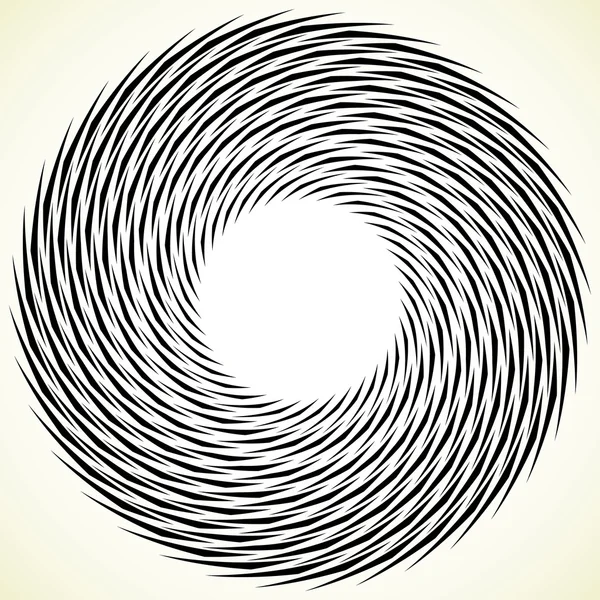 Elemento espiral geométrico . —  Vetores de Stock