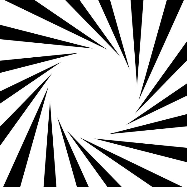 Circular, rayas líneas patrón geométrico — Vector de stock