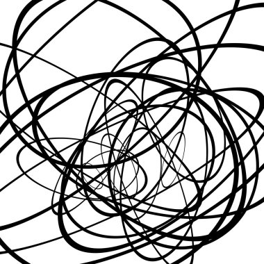 soyut daire, oval öğesi