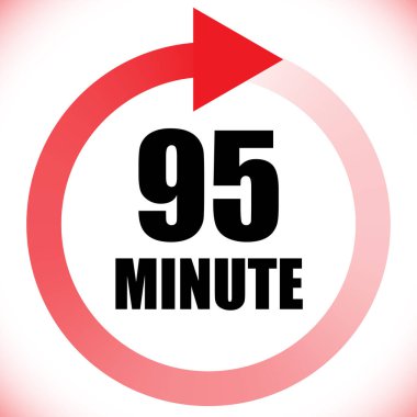 Numaralar, rakamlar, çevirme illüstrasyonu. Zaman, süre ve zaman kavramı simgesi. Geri dönüş zamanı (TAT) simgesi. Geri sayım, geri sayım vektörü