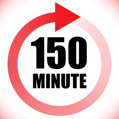 Numaralar, rakamlar, çevirme illüstrasyonu. Zaman, süre ve zaman kavramı simgesi. Geri dönüş zamanı (TAT) simgesi. Geri sayım, geri sayım vektörü