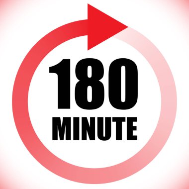 Numaralar, rakamlar, çevirme illüstrasyonu. Zaman, süre ve zaman kavramı simgesi. Geri dönüş zamanı (TAT) simgesi. Geri sayım, geri sayım vektörü