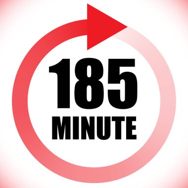 Numaralar, rakamlar, çevirme illüstrasyonu. Zaman, süre ve zaman kavramı simgesi. Geri dönüş zamanı (TAT) simgesi. Geri sayım, geri sayım vektörü