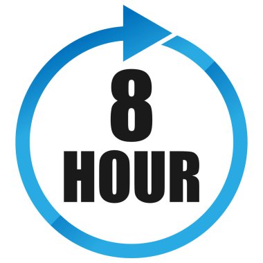 Numaralar, rakamlar, çevirme illüstrasyonu. Zaman, süre ve zaman kavramı simgesi. Geri dönüş zamanı (TAT) simgesi. Geri sayım, geri sayım vektörü