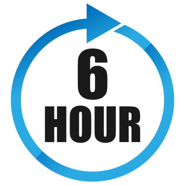 Numaralar, rakamlar, çevirme illüstrasyonu. Zaman, süre ve zaman kavramı simgesi. Geri dönüş zamanı (TAT) simgesi. Geri sayım, geri sayım vektörü