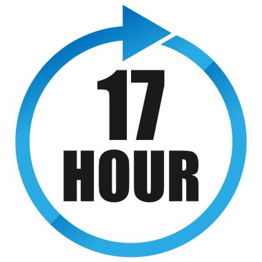 Numaralar, rakamlar, çevirme illüstrasyonu. Zaman, süre ve zaman kavramı simgesi. Geri dönüş zamanı (TAT) simgesi. Geri sayım, geri sayım vektörü