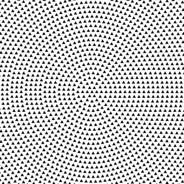 Yarım tonlu üçgen vektör çizimi. Üçgen geometrik arkaplan dokusu ve deseni