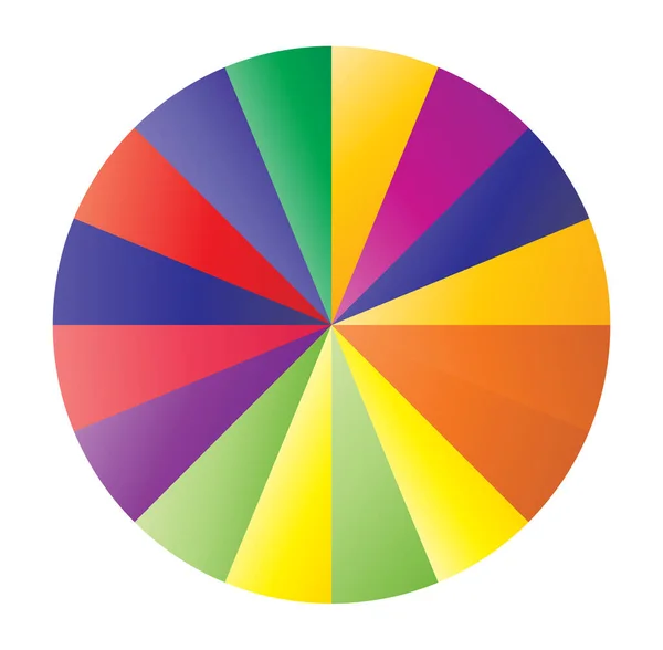 Tortendiagramm Tortendiagramm Diagramm Segmentierte Kreis Von Bis Portionen Stücke Und — Stockvektor