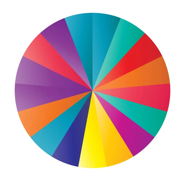 Tortendiagramm Tortendiagramm Diagramm Segmentierte Kreis Von Bis Portionen Stücke Und — Stockvektor