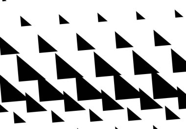 Yarım tonlu üçgen vektör çizimi. Üçgen geometrik arkaplan dokusu ve deseni