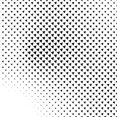 Yarım tonlu üçgen vektör çizimi. Üçgen geometrik arkaplan dokusu ve deseni