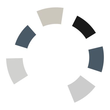 Siber-siber punk, bilim-kurgu geometrik daireler, halkalar. Yüksek teknoloji HUD elementleri. Eşmerkezli, tekno için döner daireler, teknoloji teması. Dairesel, yuvarlak tasarım elementleri