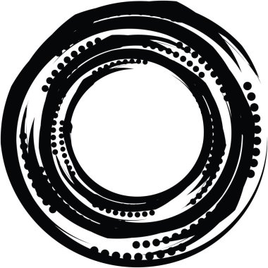 Soyut sarmal, girdap, dönme vektörü örtüşüyor. Volute, helix, koklear vertigo dairesel, geometrik çizim. Soyut çember