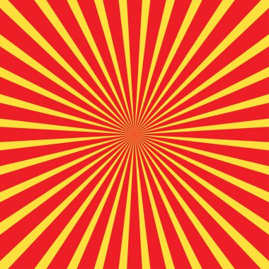Pop-art Radyal hatları Yıldız patlaması yakınlaşan çizgili çizgiler çizer