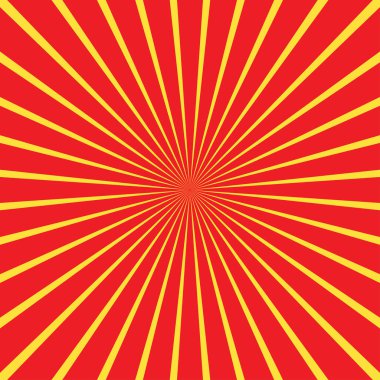 Pop-art Radyal hatları Yıldız patlaması yakınlaşan çizgili çizgiler çizer