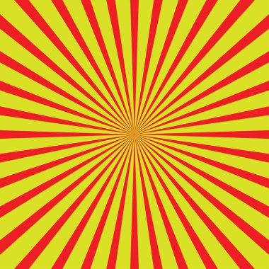 Radyal çizgiler Yıldız patlaması yayarak çizgili çizgili vektör illüstrasyonuna neden oluyor. Spot ışığı, ışınlar, ışın vektörü