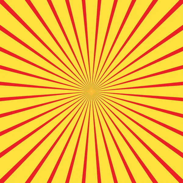 波普艺术径向线Starburst太阳暴辐射收敛条纹矢量图 — 图库矢量图片