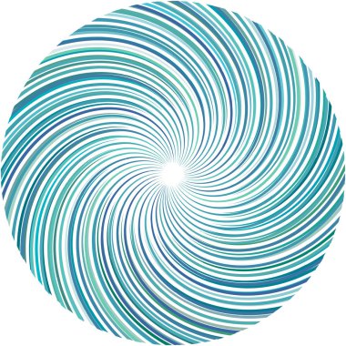 Soyut sarmal, girdap, dönme vektörü örtüşüyor. Volute, helix, koklear vertigo dairesel, geometrik çizim. Soyut çember