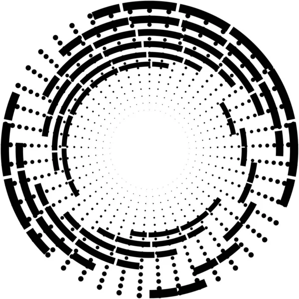 Sovrapposizione Astratta Spirale Vortice Vettore Vortice Voluta Elica Vertigini Cocleari — Vettoriale Stock