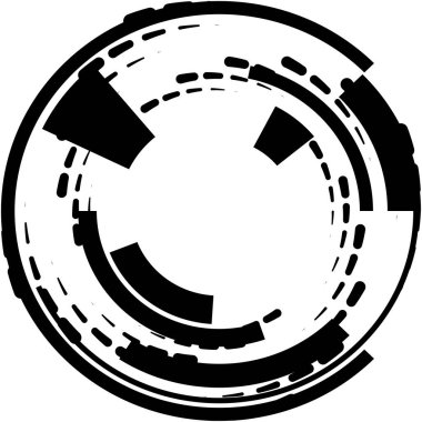 Soyut sarmal, girdap, dönme vektörü örtüşüyor. Volute, helix, koklear vertigo dairesel, geometrik çizim. Soyut çember