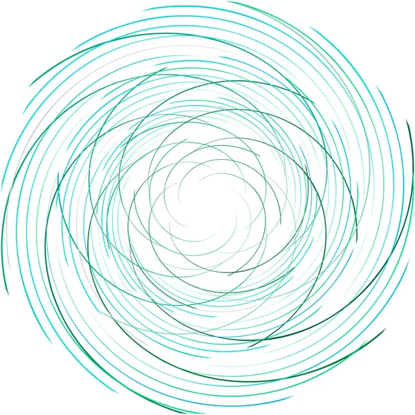 Überlagerung Abstrakter Spirale Wirbel Wirbelvektor Volute Helix Cochlea Schwindel Kreisförmig — Stockvektor