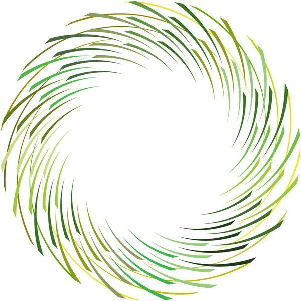 Soyut sarmal, girdap, dönme vektörü örtüşüyor. Volute, helix, koklear vertigo dairesel, geometrik çizim. Soyut çember