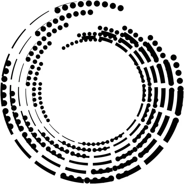 重叠抽象螺旋体 涡旋体 涡旋体向量 螺旋体 耳蜗眩晕 几何图解 摘要圈 — 图库矢量图片