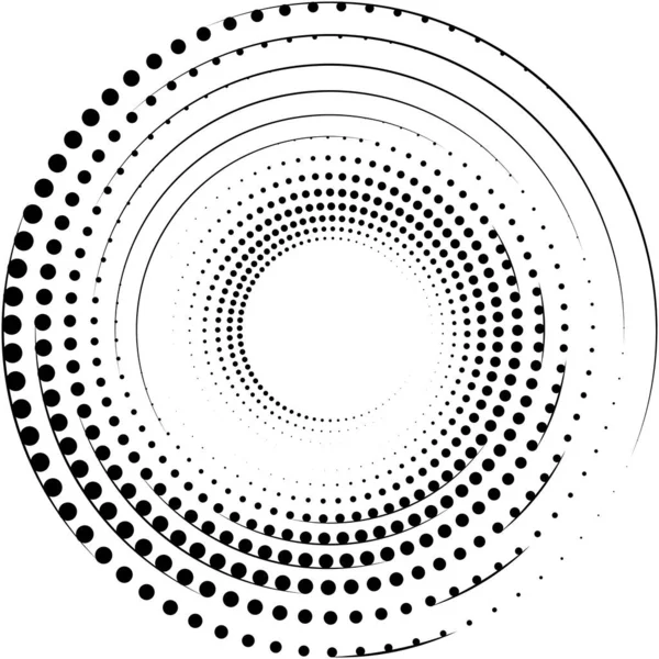 Espiral Abstracta Superpuesta Remolino Vector Giro Voluta Hélice Vértigo Coclear — Archivo Imágenes Vectoriales