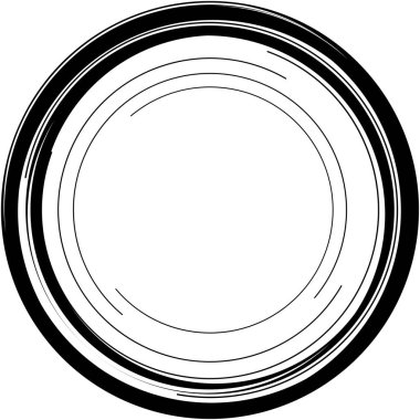 Soyut sarmal, girdap, dönme vektörü örtüşüyor. Volute, helix, koklear vertigo dairesel, geometrik çizim. Soyut çember