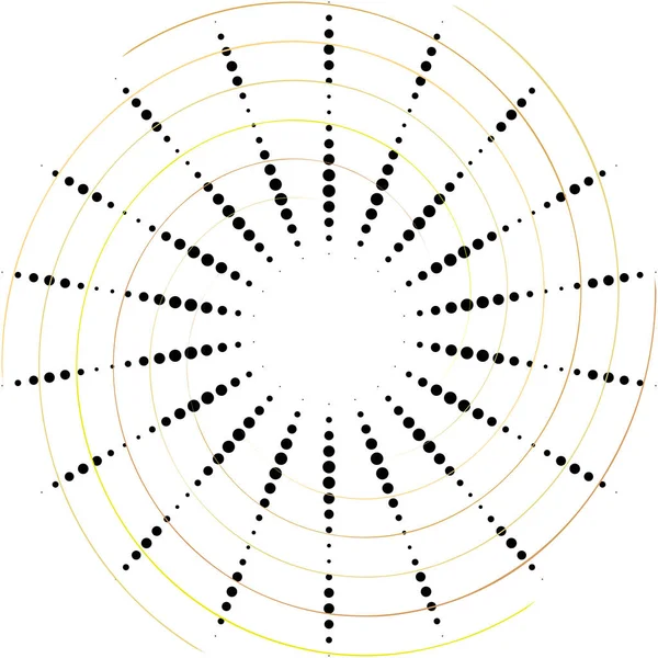 Sovrapposizione Astratta Spirale Vortice Vettore Vortice Voluta Elica Vertigini Cocleari — Vettoriale Stock