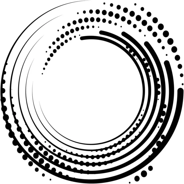 Překrývající Abstraktní Spirálu Vír Vířící Vektor Voluta Šroubovice Kochleární Závrať — Stockový vektor