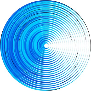 Soyut sarmal, girdap, dönme vektörü örtüşüyor. Volute, helix, koklear vertigo dairesel, geometrik çizim. Soyut çember